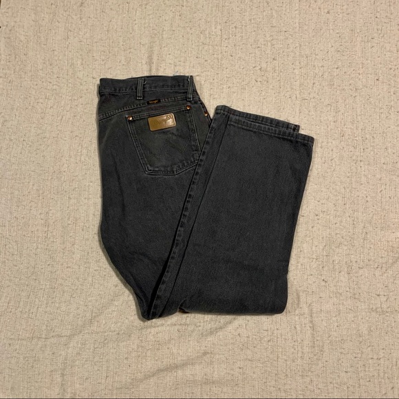 mens grey wrangler jeans